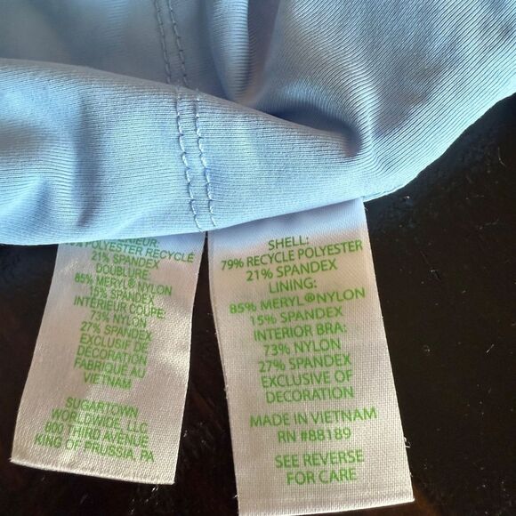 LILLY PULITZER RUFFLE SPORTS BRA - Picture 4 of 4